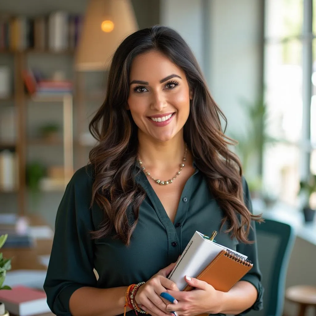 Retrato de Laura Vargas, Jefa de Contenido